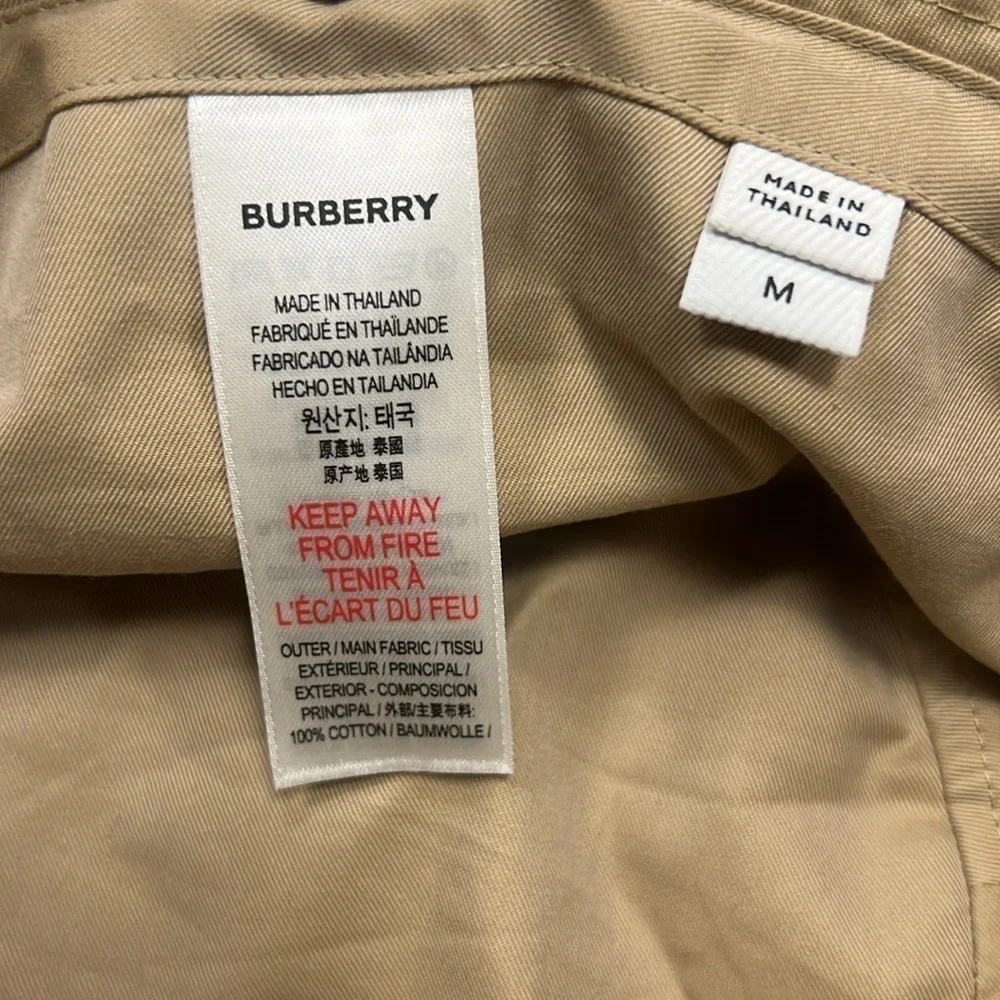 Burberry Kids Check Bucket Hat